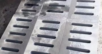 宁夏 芝麻灰石材沟盖板