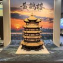 宁夏仿古石文创作品-黄鹤楼