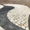 宁夏 黄金麻冰裂缝室外铺装效果完美展示