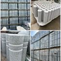 宁夏 芝麻白花岗岩挡车柱、隔离柱多少钱