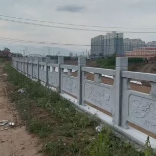 宁夏 石材河道栏杆