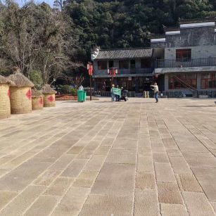 宁夏仿古石铺装效果