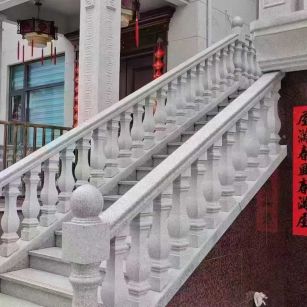 宁夏 天然石材 阳台庭院护栏、栏杆