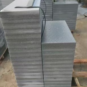 宁夏 芝麻灰火烧面300*600*50地铺石材