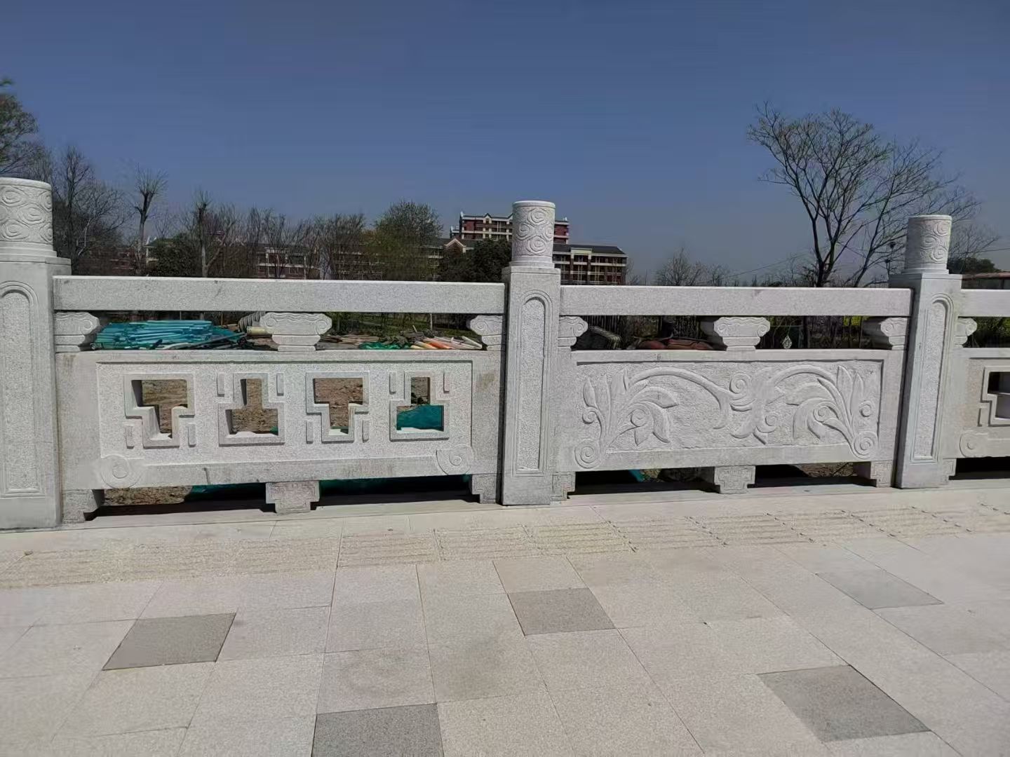 宁夏 河道栏杆，河道护栏
