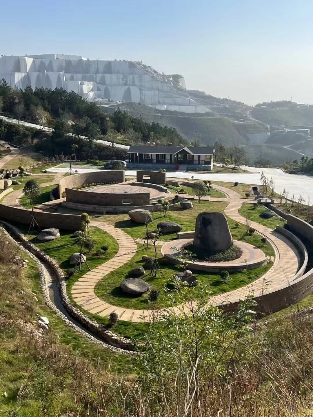 宁夏仿古石铺装整体效果