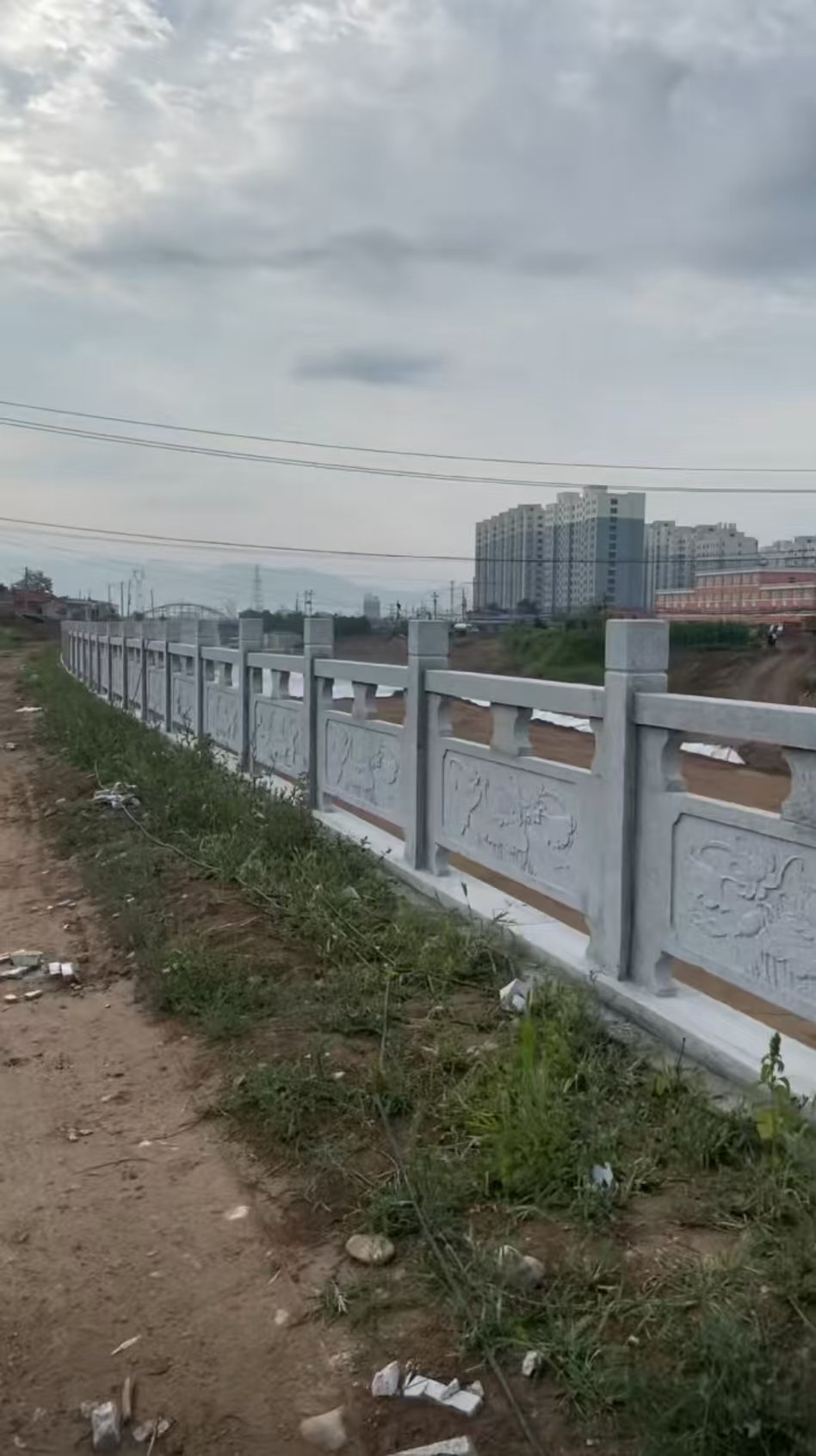 宁夏 石材河道栏杆
