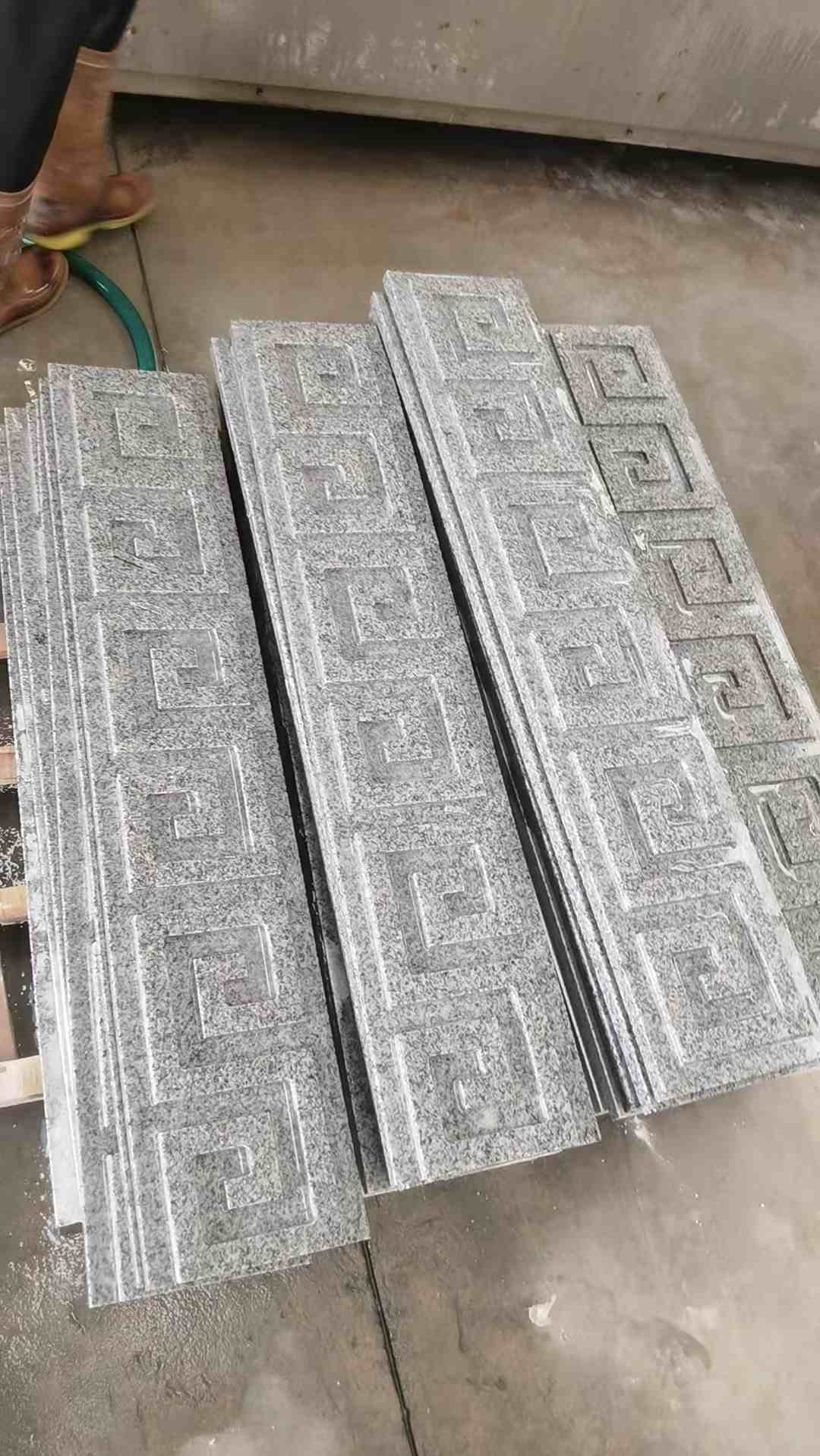 宁夏 别墅回纹线条，雕刻
