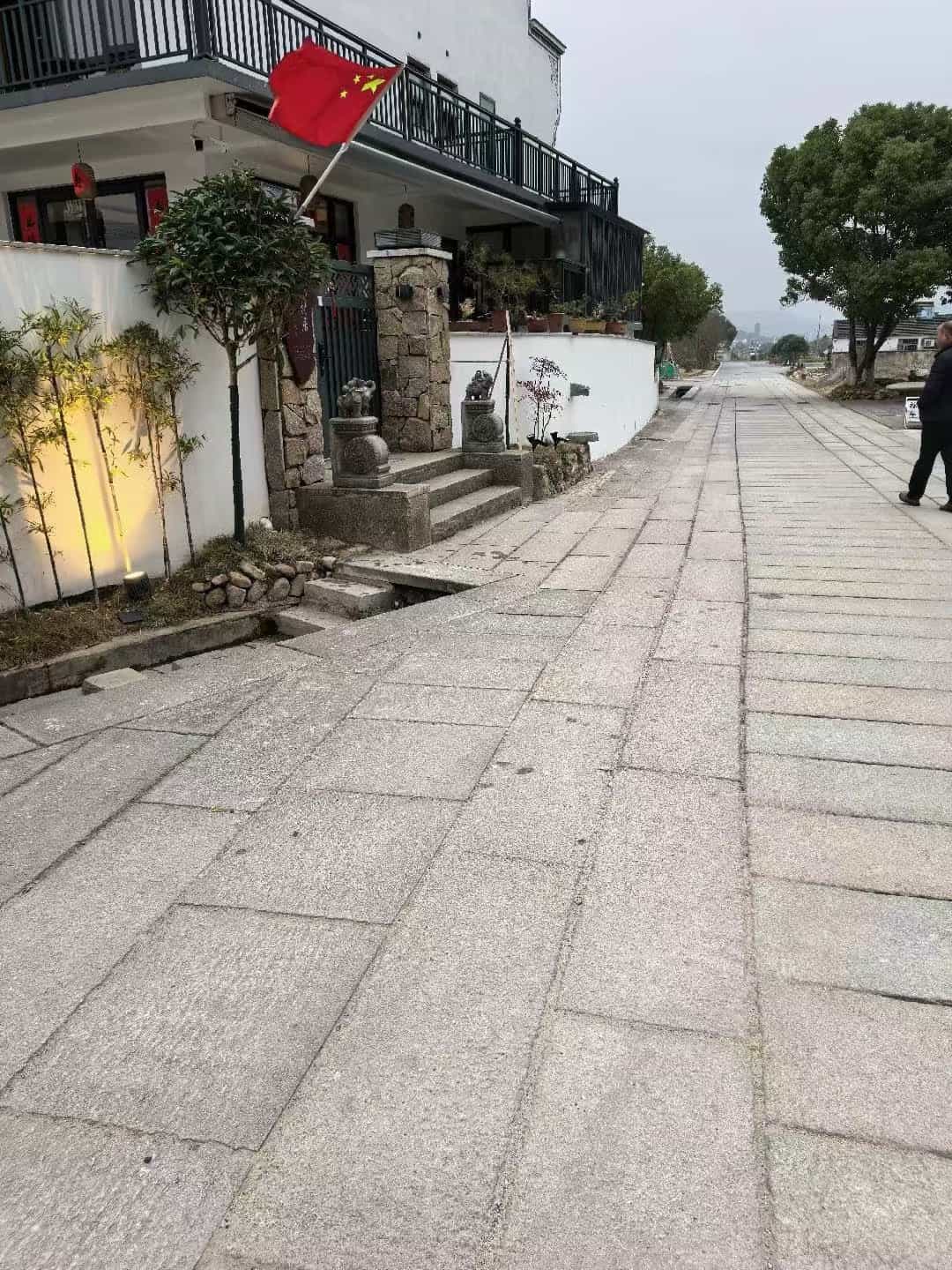宁夏仿古石铺装效果