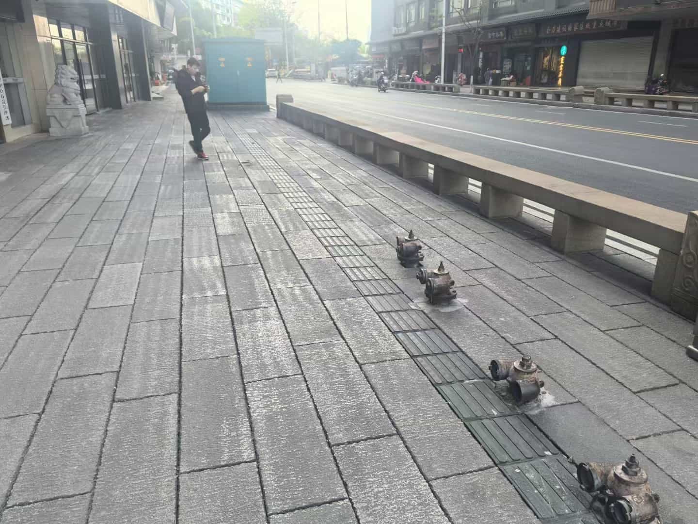 宁夏仿古石铺装效果