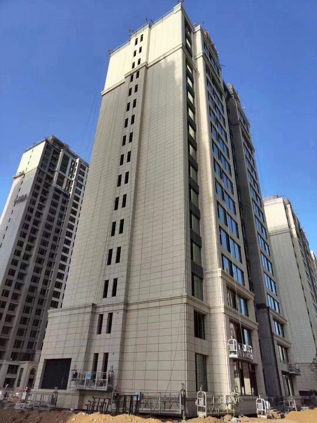 宁夏黄金麻高端小区，外墙干挂