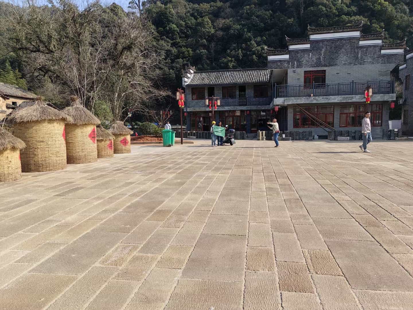 宁夏仿古石铺装效果