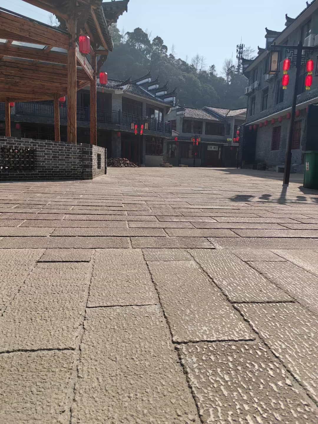 宁夏仿古石铺装效果