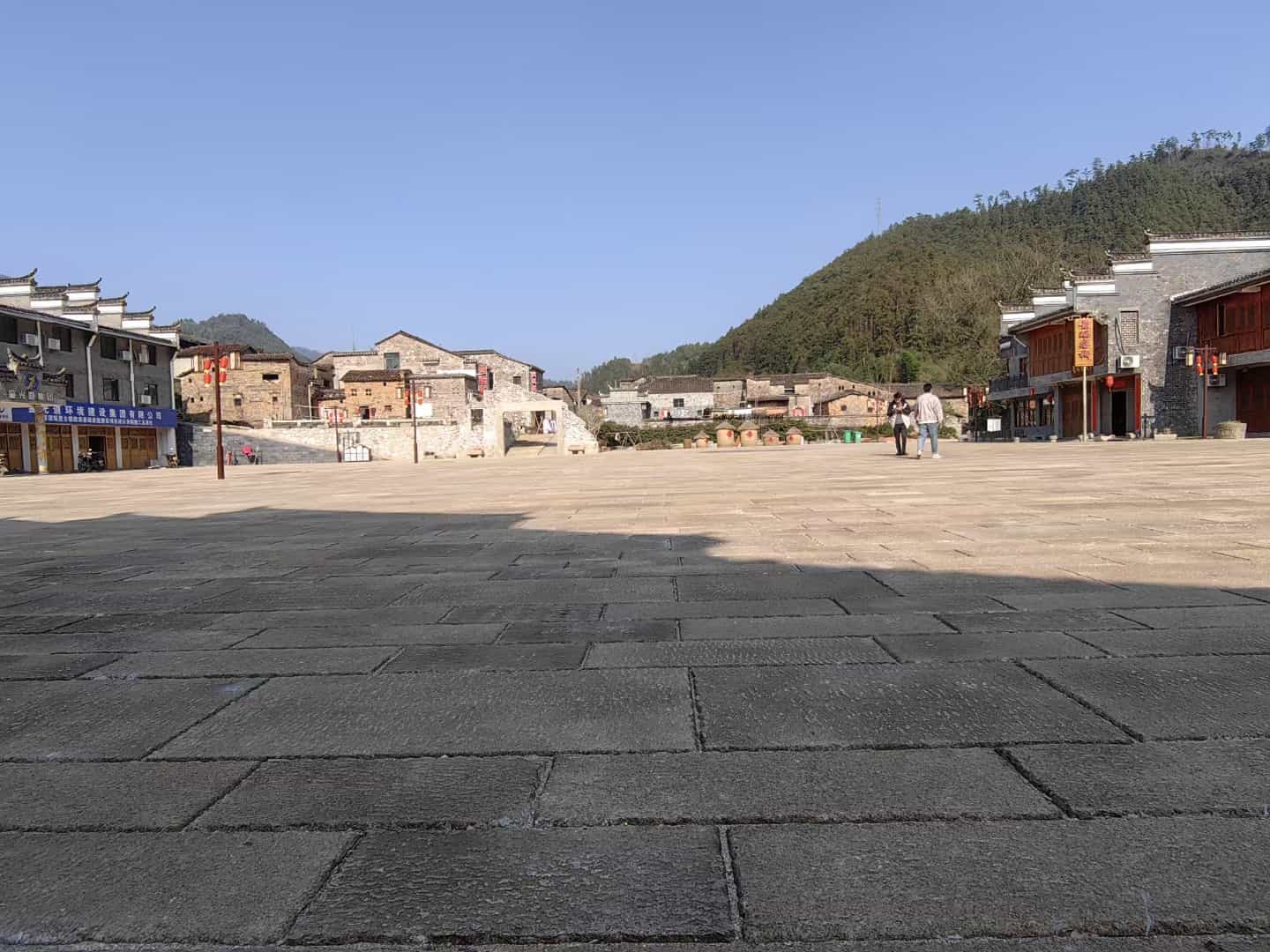 宁夏仿古石铺装效果