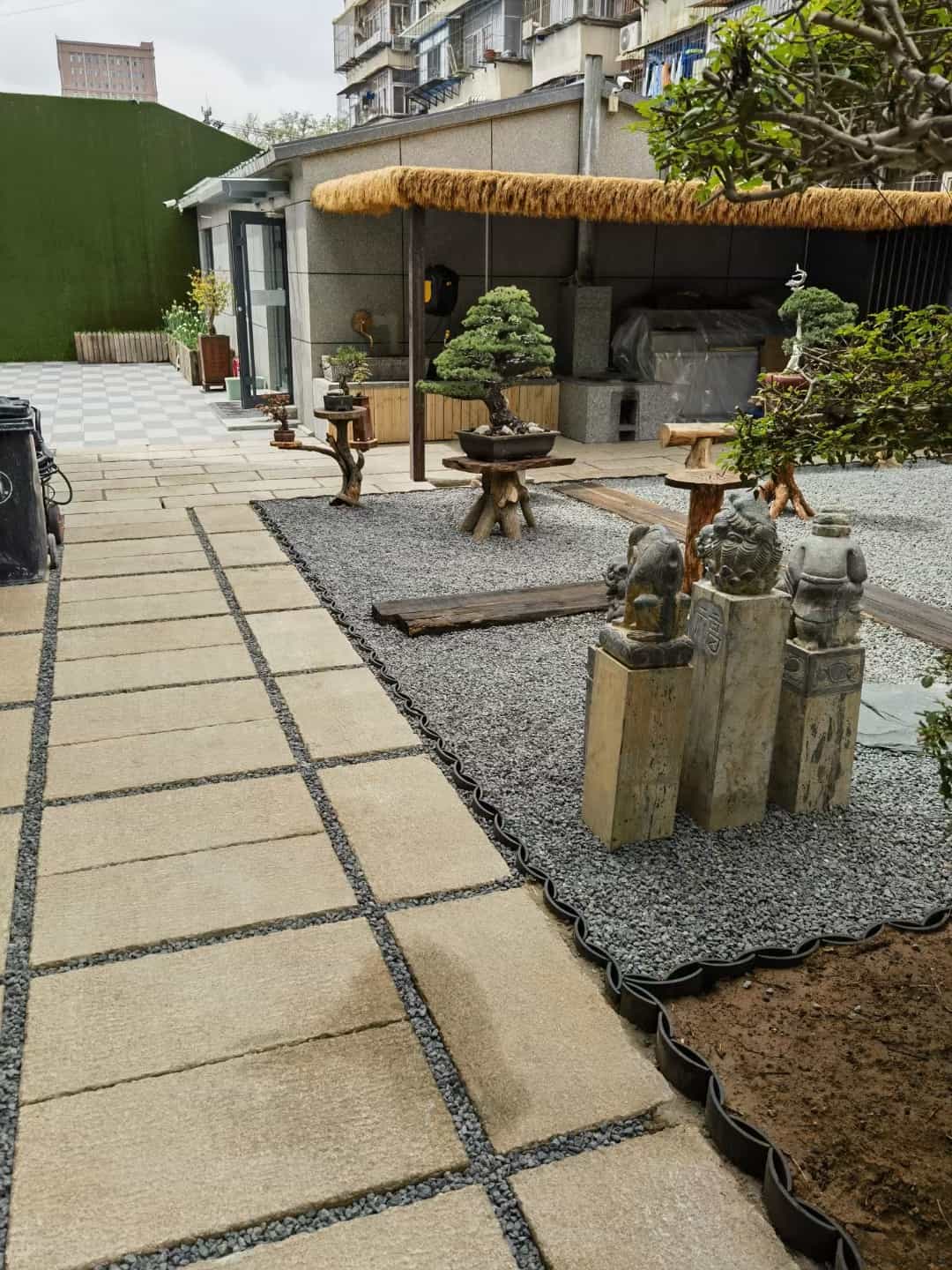 宁夏仿古石铺装效果