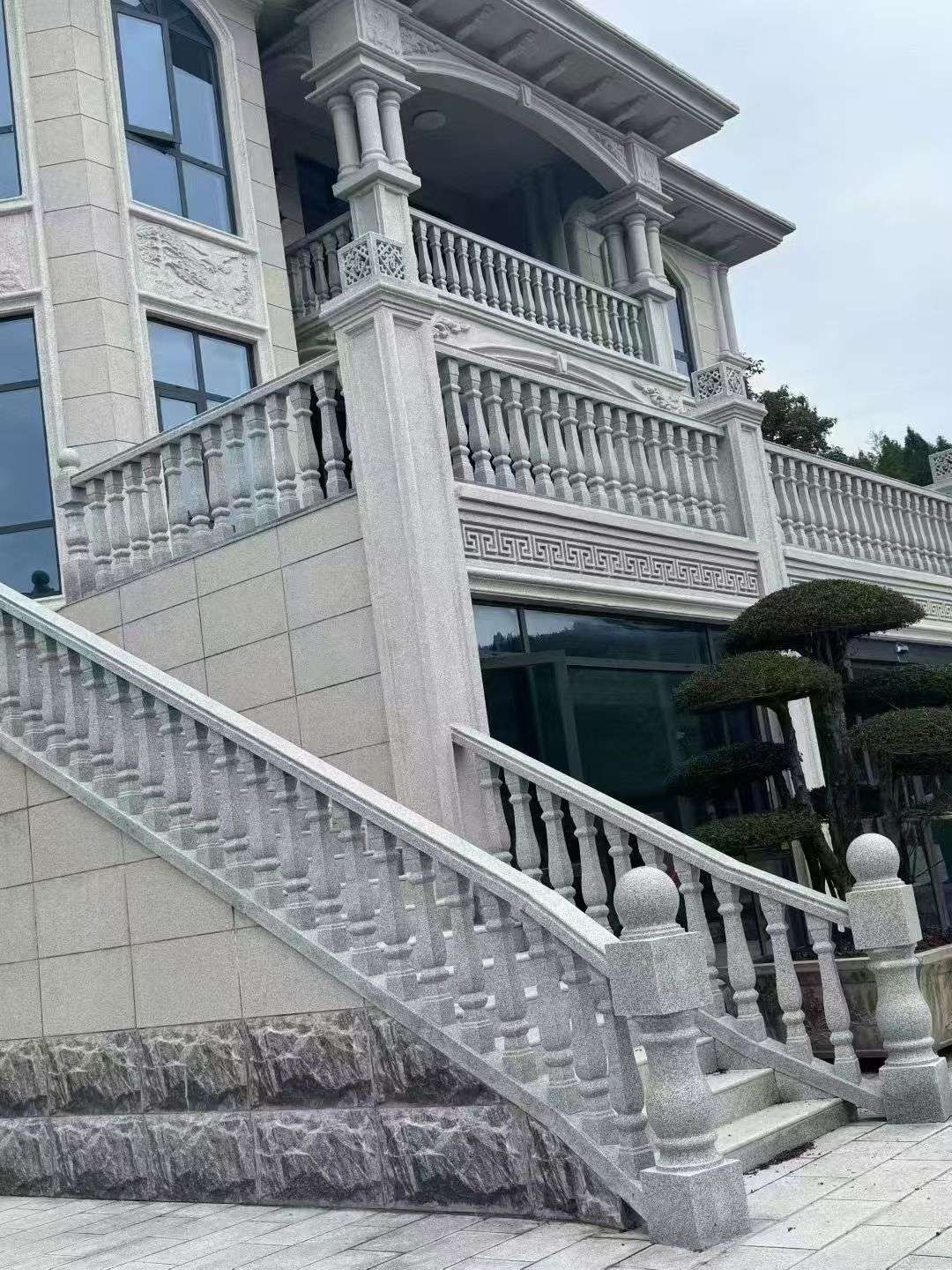 宁夏 芝麻白别墅，栏杆