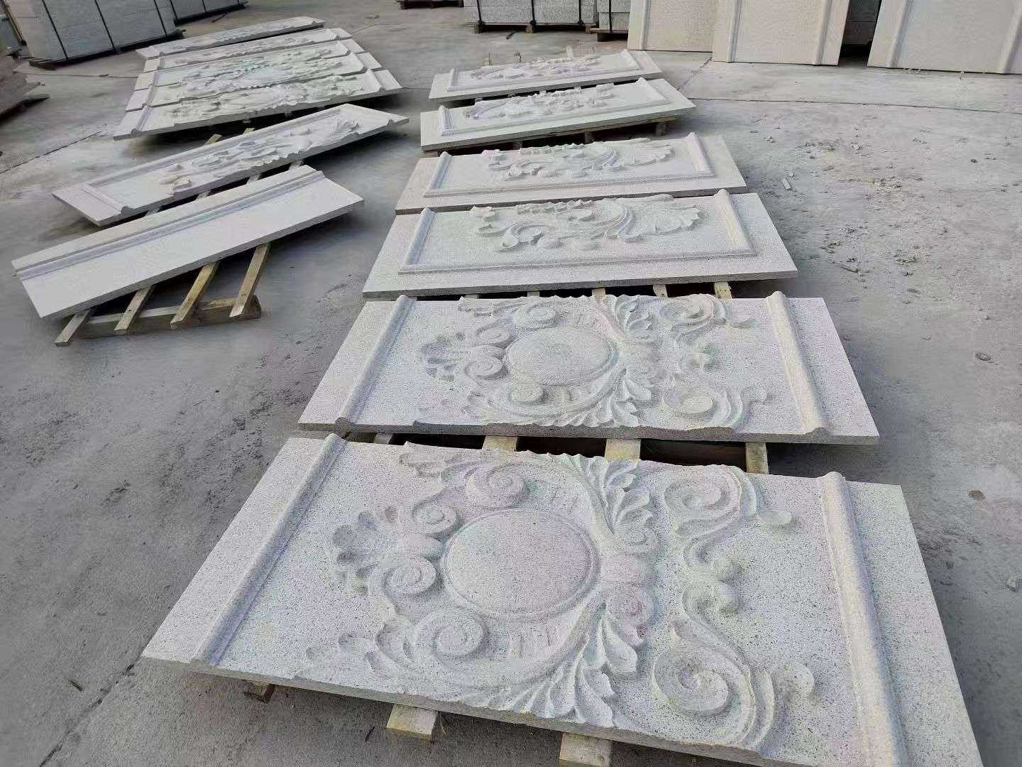 宁夏 芝麻白干挂雕花板