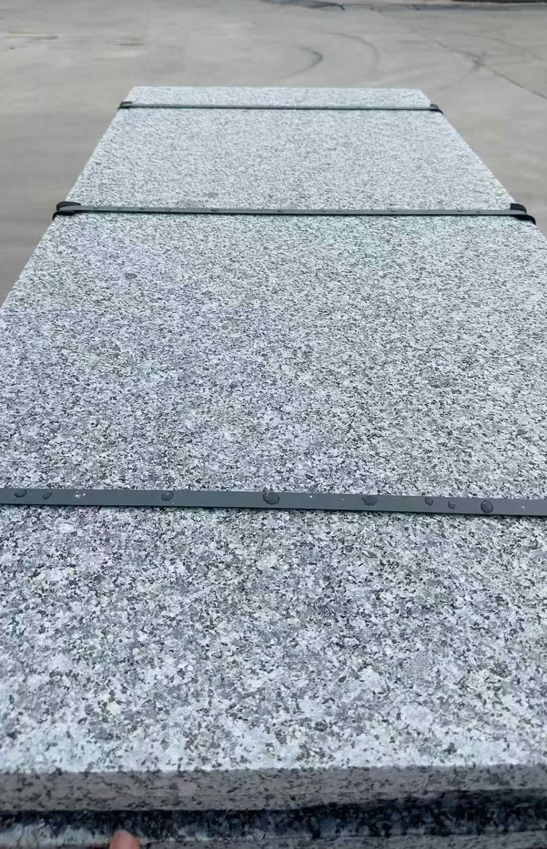 宁夏 芝麻黑火烧面毛板，条板，半成品