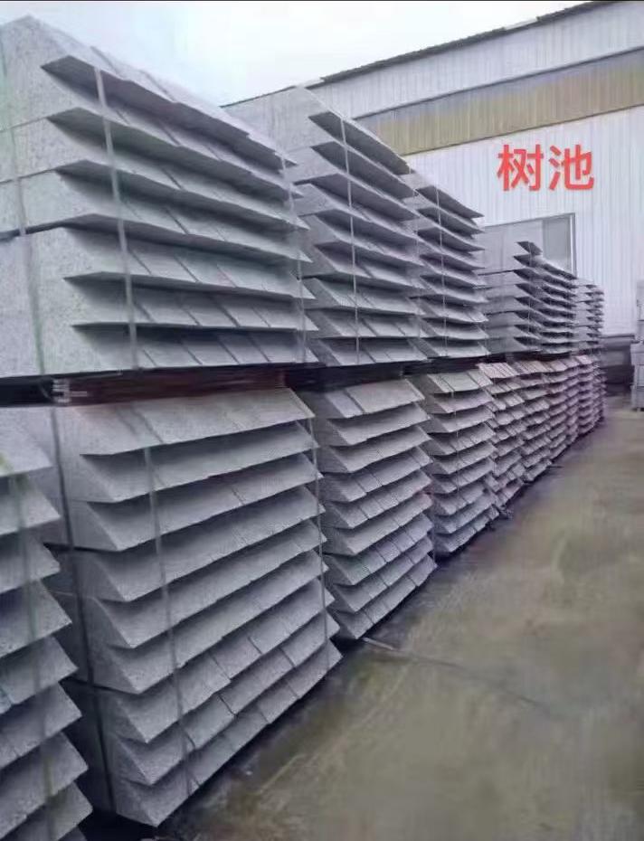 宁夏 芝麻灰切头树池